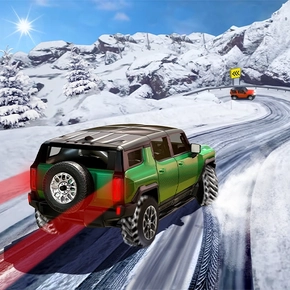 SUV Snow Driving